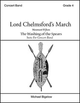 Lord Chelmsford's March Concert Band sheet music cover